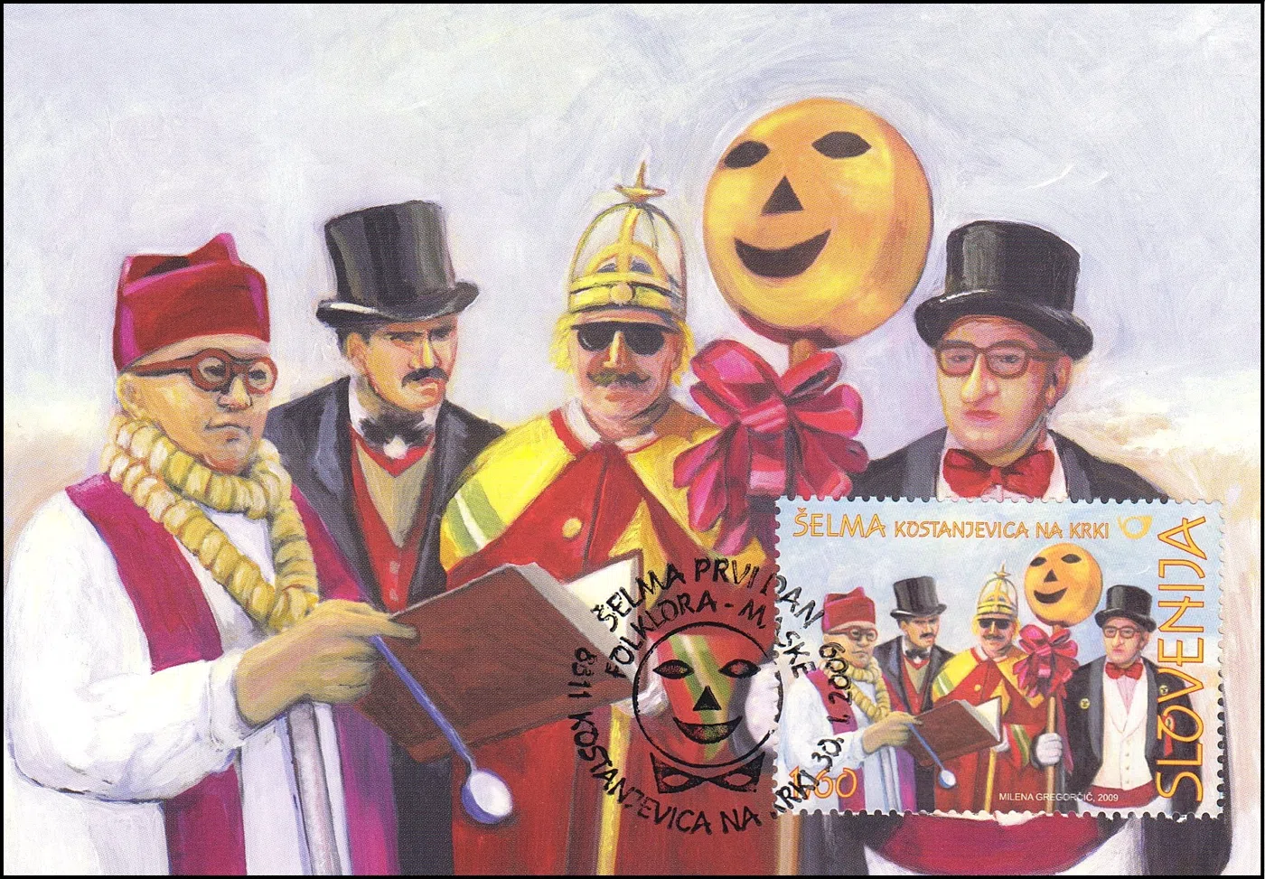 ŠELMA FOLKLORA - MASKE PRVI DAN